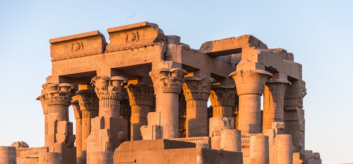 Doppeltempel von Kom Ombo in Ägypten