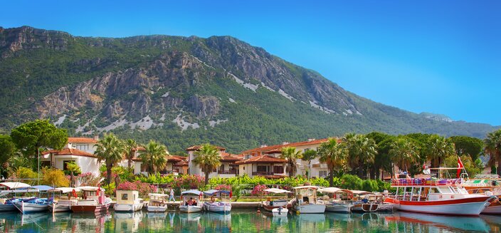 Boote vor Marmaris, T&uuml;rkei