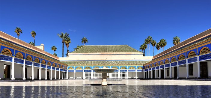 Bahia Palast, Marrakesch