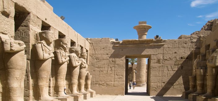 Karnak-Tempel in Ägypten
